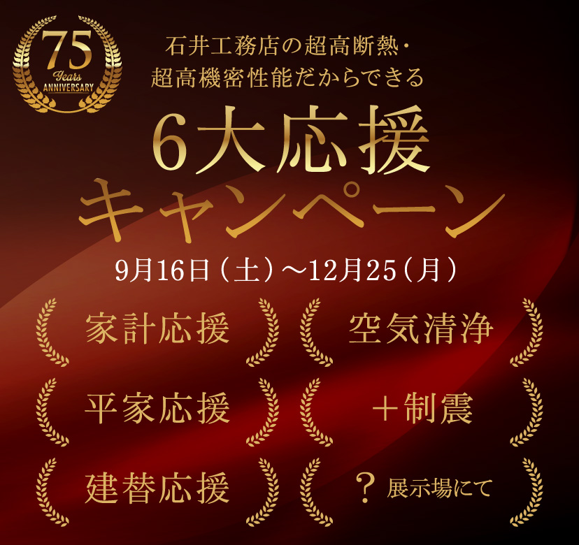 6大応援キャンペーン