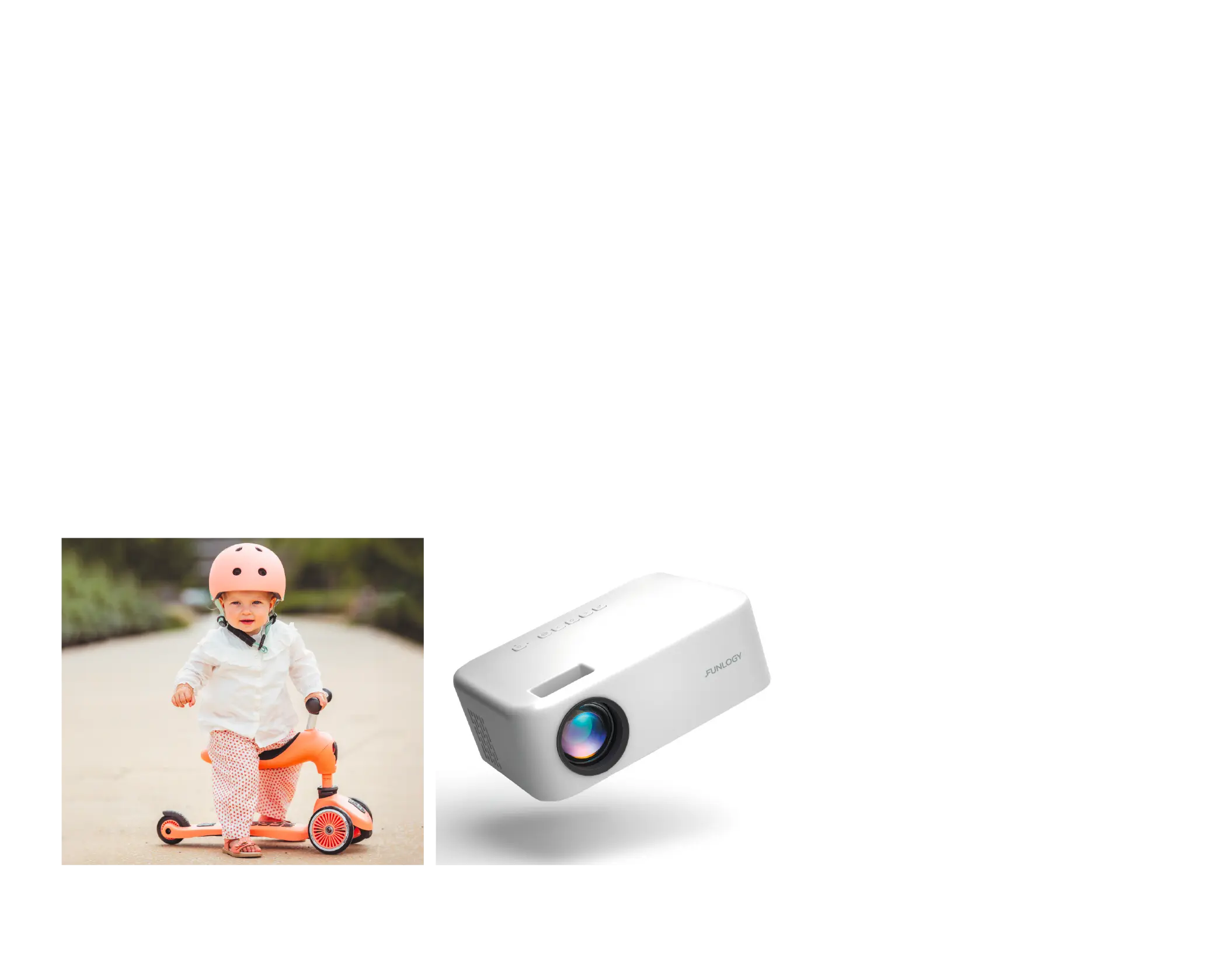 スクート＆ライド ハイウェイキック・FUNLOGY Projector イメージ画像